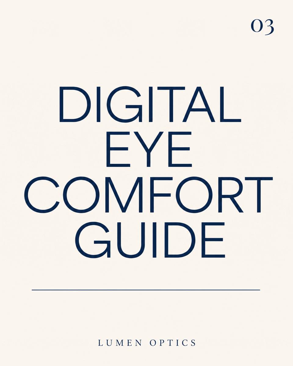 Digital Eye Comfort Guide